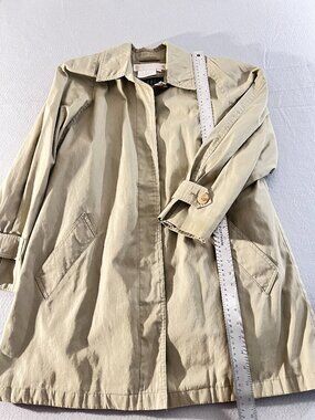 Architect Women's Coat  sz 6 Beige Unattached linen